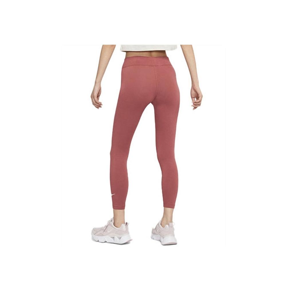 Nike Sportswear Essential 7/8 Solid Color Casual Leggings Women Leggings Orange CZ8533-691