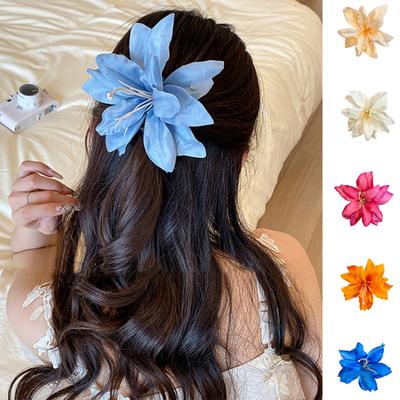 Imitationsblume Haarspange Seitenscheitel Nicht verblassende Haarnadel Dekorative Sichere Frauenhaare