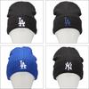 Forty Seven Dodgers Knit Free 47brand486 '47 Cap/Beanie, Men's, Size, Black/Navy,
