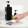 Easy Clean for Bathroom Soap Dish Silicone Soap Holder Self Draining Shower Double-Sided Design