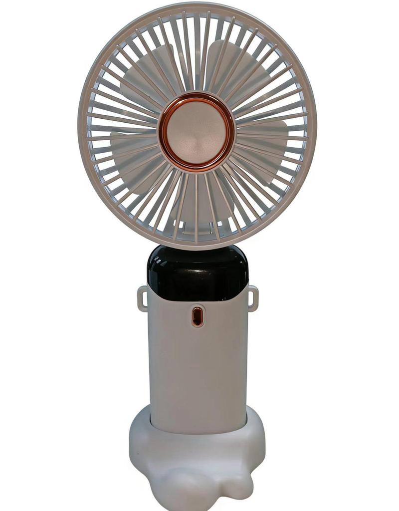 N15 Portable Rechargeable Mini Fan: Handheld, Foldable, Neck-Hanging, USB, Desktop Display.