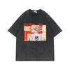 230g Tokyo Revengers T-Shirt Oversized Vintage Anime Print Baumwolle Kurzarm Tee
