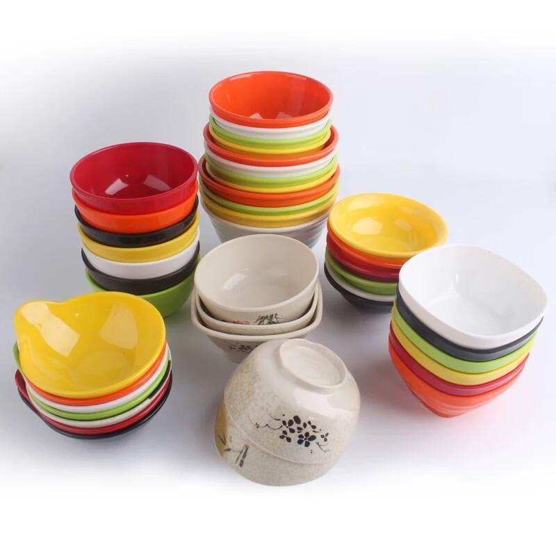 Gannian Melamine Japanese-Style 5.5-inch Rice and Soup Bowl