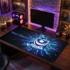 Portsmouth FC Custom Large Mouse Pad, Personalized Name Text Print, Football Logo Non‑Slip Desk Mat Gaming Gift