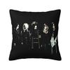 Japan Rock The Gazette Band Square Pillowcase Pillow Cover Polyester Cushion Decor Comfort Throw Pillow for Home Sofa