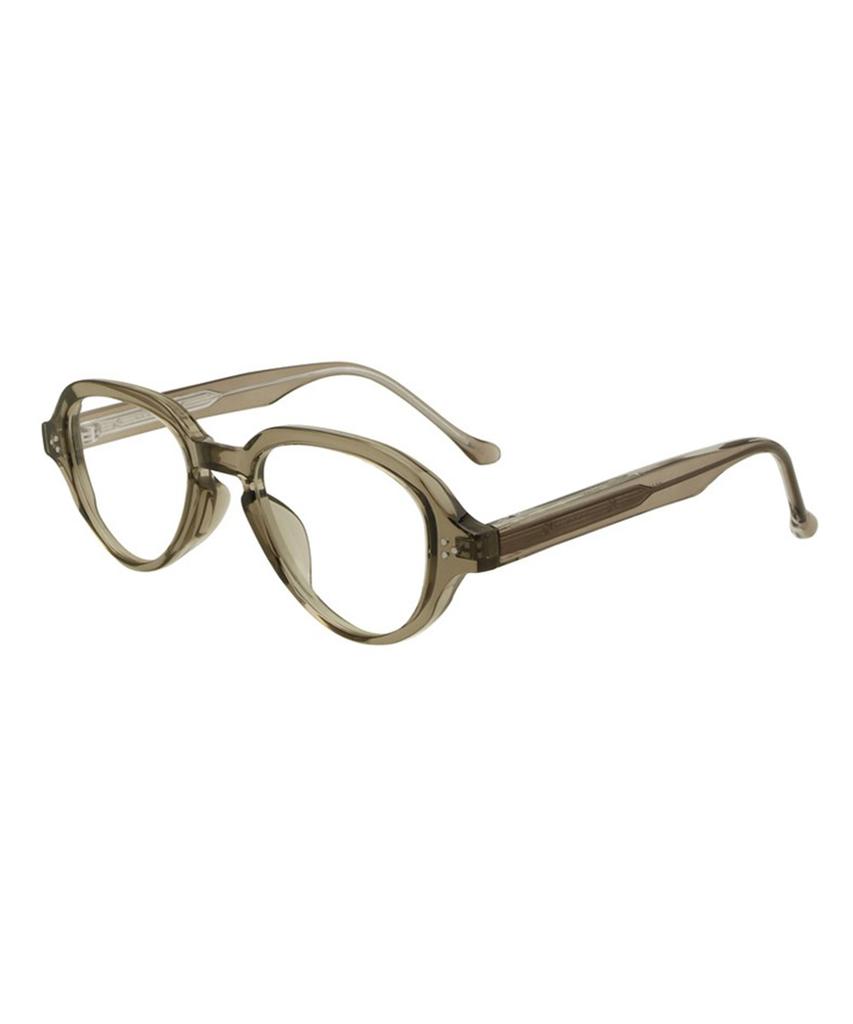 MAISON MASTER Bebe Crystal Khaki Gray Glasses
