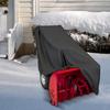 1PC Snow Thrower Cover 210D Oxford Fabric Heavy Duty Waterproof Electric Snow Blowers Cover With Drawstring Elastic Buckle