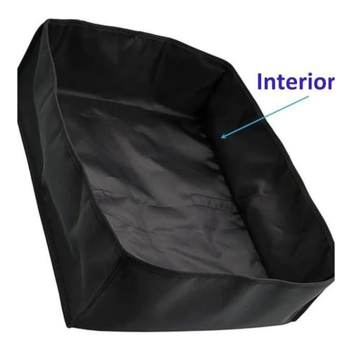 Turntable Dust Cover, Waterproof Turntable Dust Cover, Oxford Cloth Wide Fit Protector, Breathable Water-Resistant Material, Easy Slip-On Design, 48.0