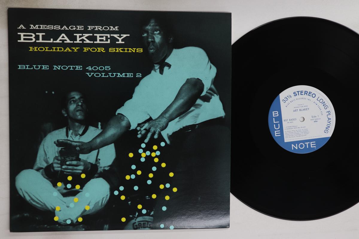 

LP Record ART BLAKEY - Holiday For Skins Volume 2 BN4005,BST84005 BLUE NOTE 1991 Japan Jazz Used