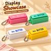 Pocket Size Fidgety Push Clicker Simulation Shape Sensory Key Ring  Office Workers