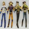 JoJo Jotaro Kujo Joseph Joestar Gyro Zeppeli Johnny Joestar Păpușă de pluș Schelet abstract din sârmă Colecție pentru fani Cosplay Cadou