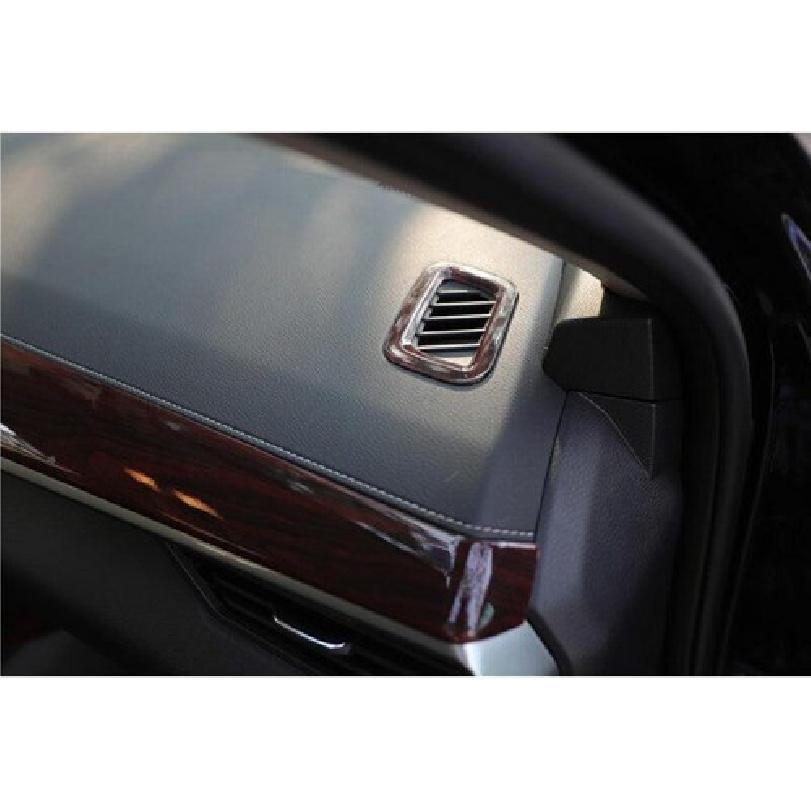 For Nissan Altima - Red Wood Grain Dashboard L&R Air Outlet Vent Trim 2X