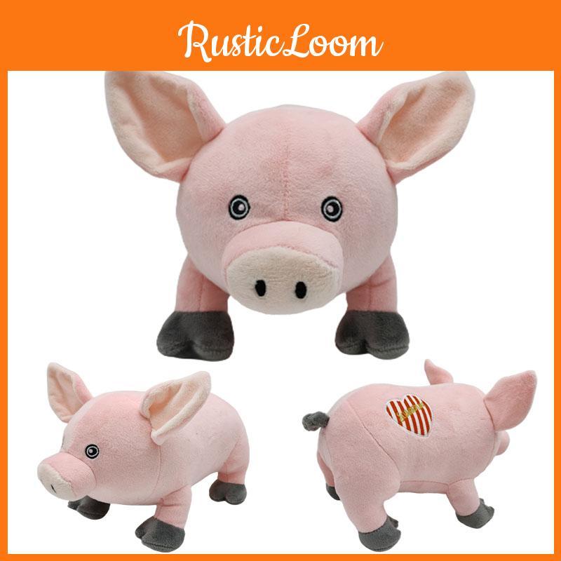 Adorable Slumberland Pig Plush Toy Soft Stuffed Animal Dolls For Kids And Babies