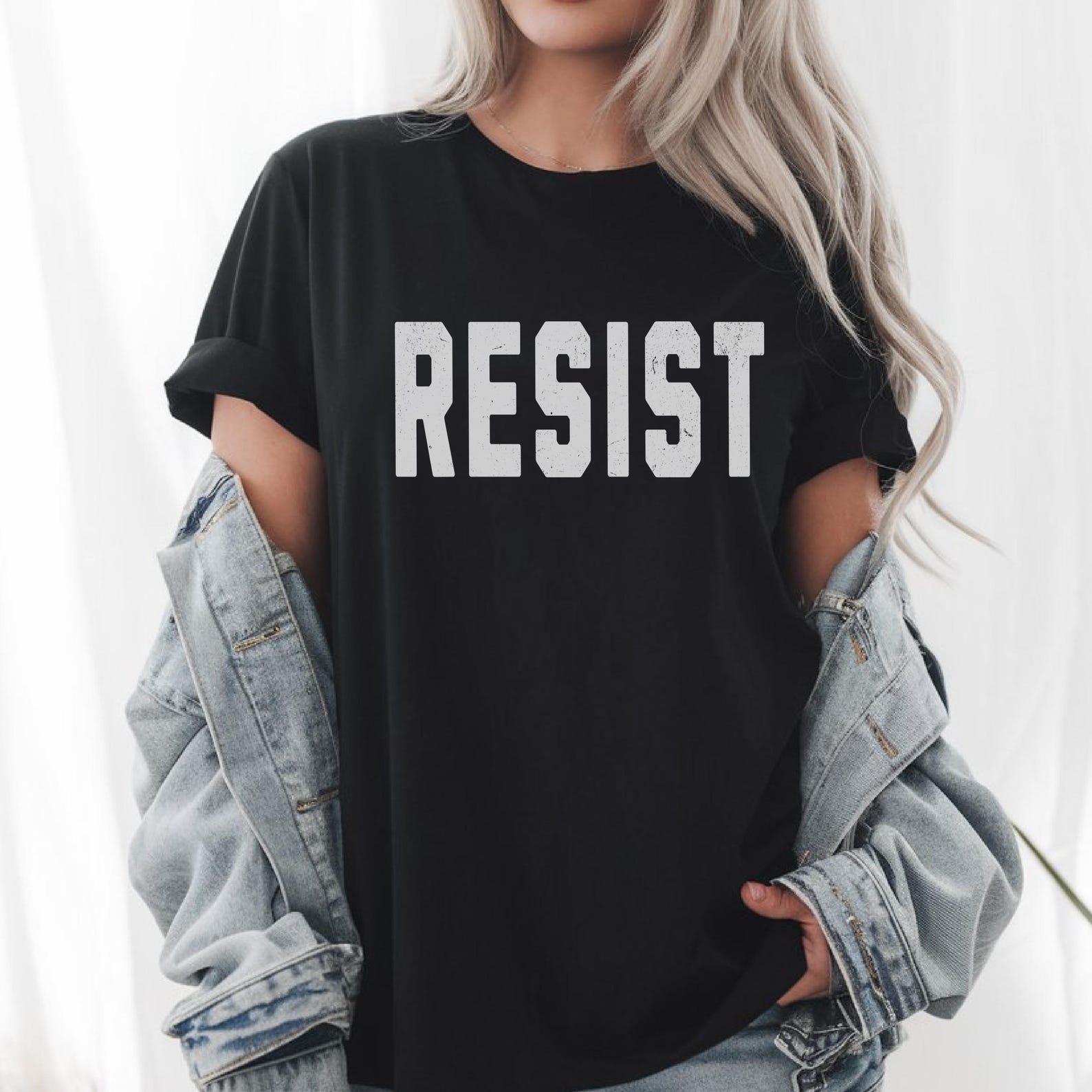 Resist T-Shirt: Equality, Human Rights, Social Justice Tee 4XL