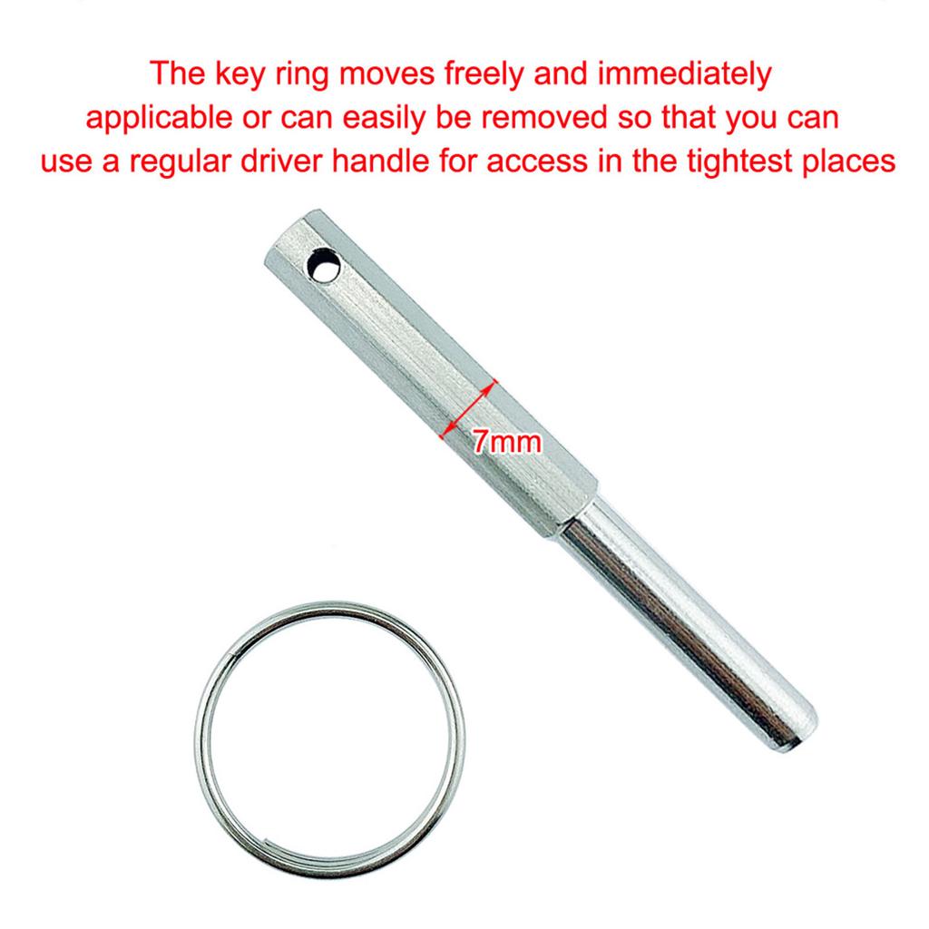 Coffee Machine Open Security Oval Head Service Repair Key Suitable for SS316 Coffee Machine Accessories