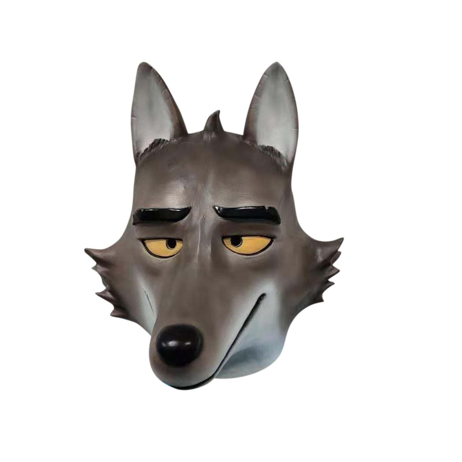 

Латексная маска Головной убор Реквизит аниме-персонажа One Size