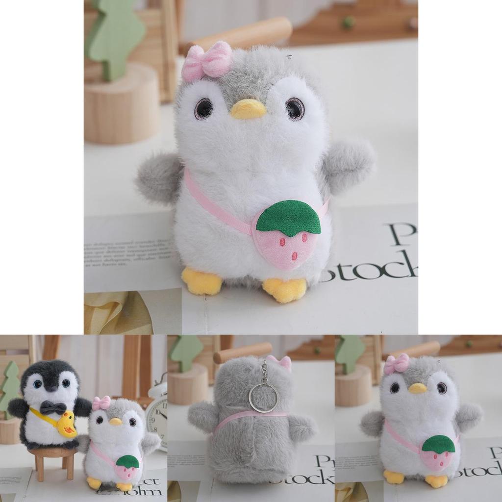 Penguin Plush Keychain With Soft Pp Cotton Filling For Kids And Collectors