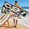 Cristiano Ronaldo: Legend Blue beach towel Outdoor camping Portable for travel Absorbent bath towel quick-drying swim towel Outdoor pool towel