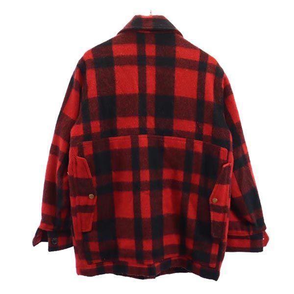 Wrangler Chaqueta de manga larga a cuadros vintage de los 70 L Serie roja Hombre Usado