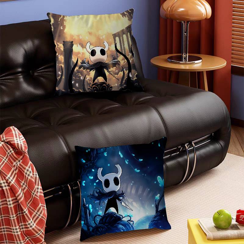H-Hollow Knight Kissenbezug 30x50 Polyester Sofakissen Dekorative Wurfkissen Heimdekoration Kissenbezug