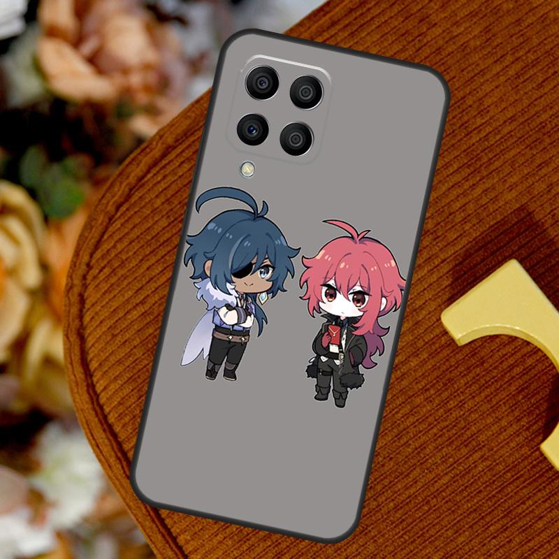 

Чехол Kaeya и Diluc Genshin Impact для Samsung Galaxy M13 M33 M53 M52 M32 M12 M14 M34 M54 M11 M21 M51 M15 M55 M31s M20 Samsung M23