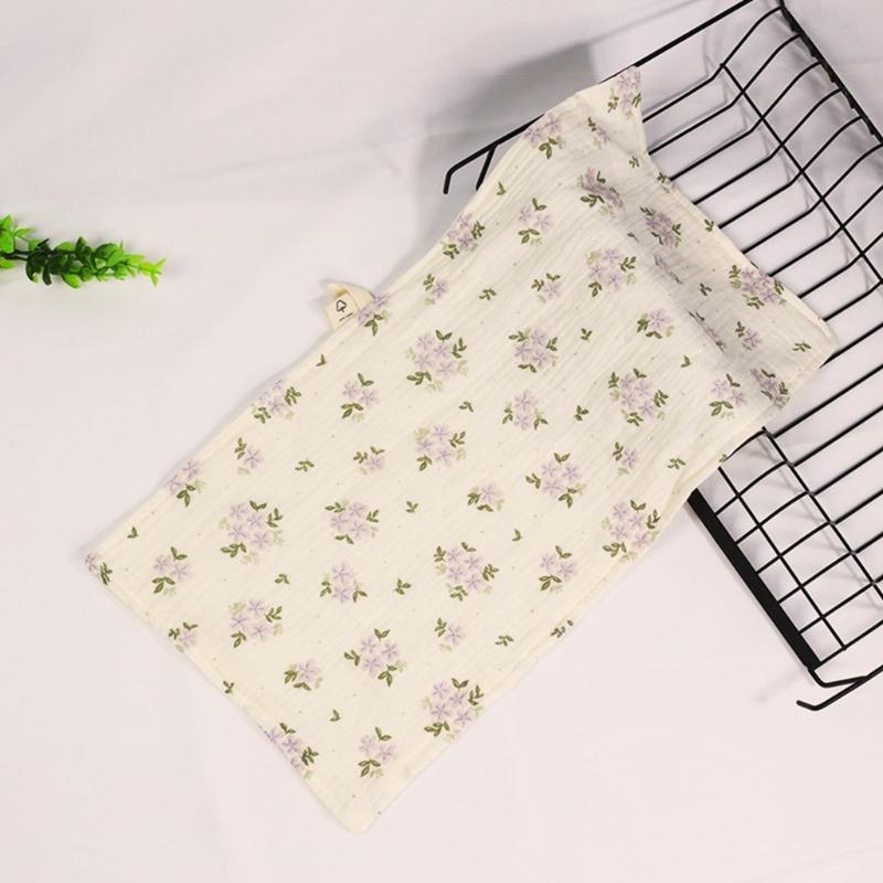 Cotton Face Towel Small Towels Soft & Absorbent Washcloth Multi-pattern Designs Face Towels for Washing & Drying Durable