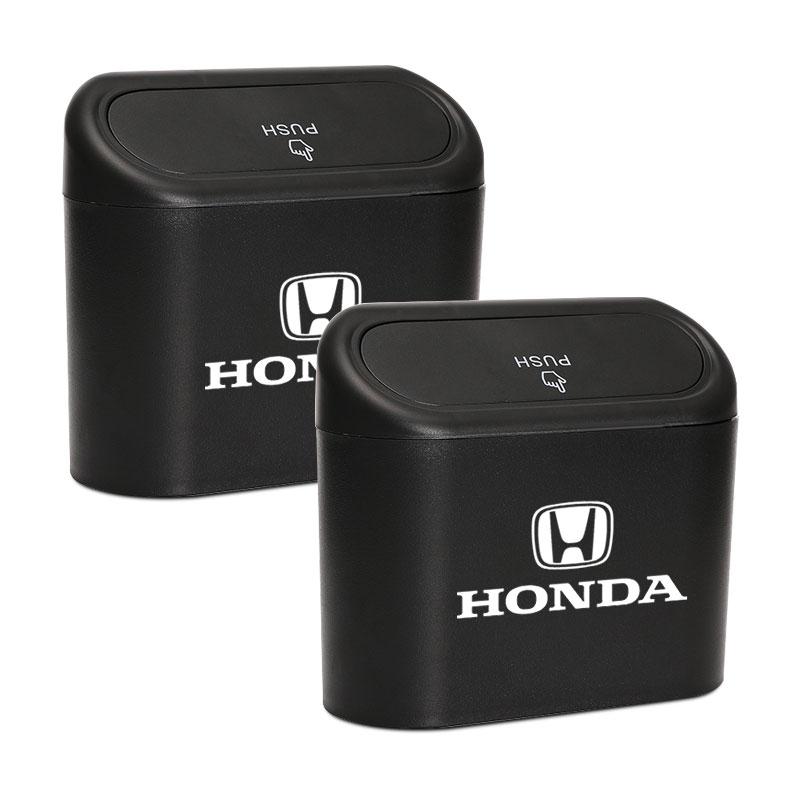 Car Vehicle Case Storage Box Black ABS Square Pressing Trash Can For Honda Civic Varadero Xl1000 Xadv 750 Forza Shadow Vt600 Auto Accessories