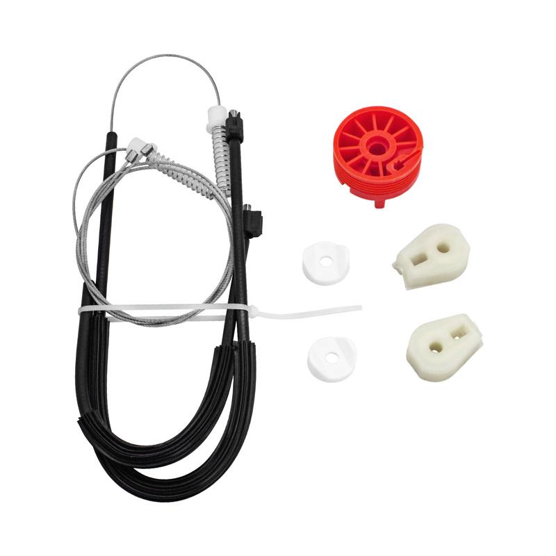 Window Lifter Repair Kit SET Rear Right for PEUGEOT 307 CC Convertible