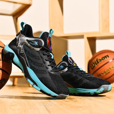 Basketball Shoes Men's 47 Non-slip and Wear-resistant Sports Shoes Student High-top Shock Absorption Professional Actual Sports Shoes Men