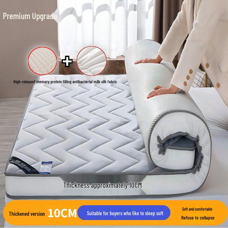 Thickened Dormitory Latex Mattress: Soft Tatami-Style Cushion for Students