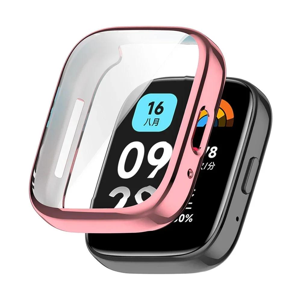 TPU Screen Protector Cover For Xiaomi Redmi Watch 5Active/Lite Smart Watchband Case Protective Shell for Xiaomi Redmi Watch 3