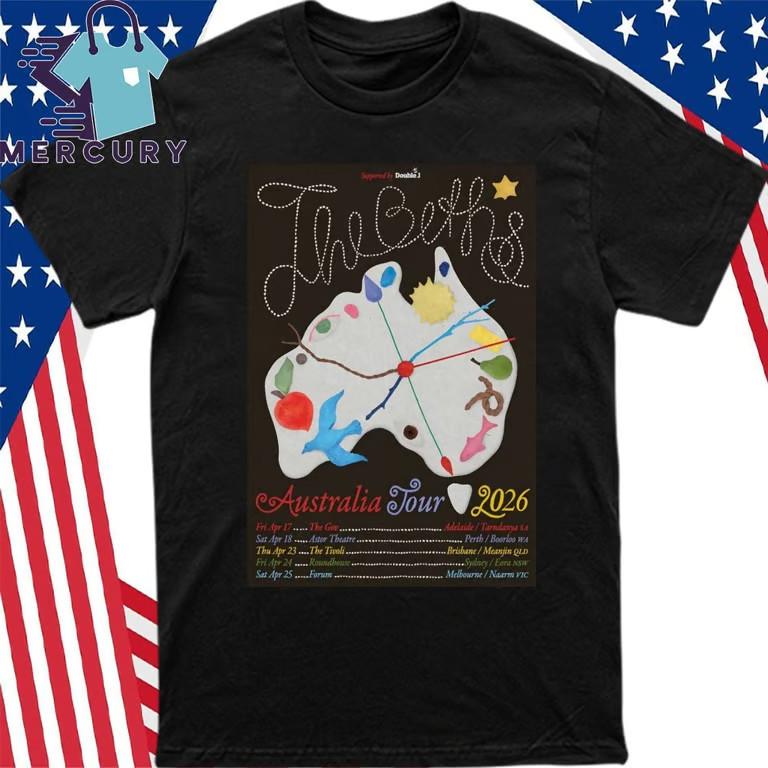 The Beths Australia Tour 2026 Merch T-Shirt Unisex T-Shirt XXXXL