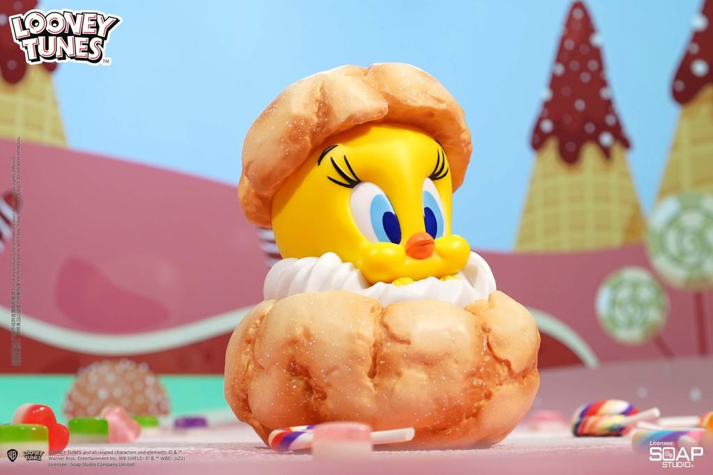 SOAP STUDIO Looney Tunes Tweety Cream Puff Figure Painted and Assembled Figure