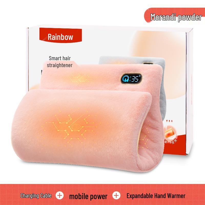 Rainbow Electric Heating Hand Warmer & Hot Water Bottle - Portable and Explosion-Proof