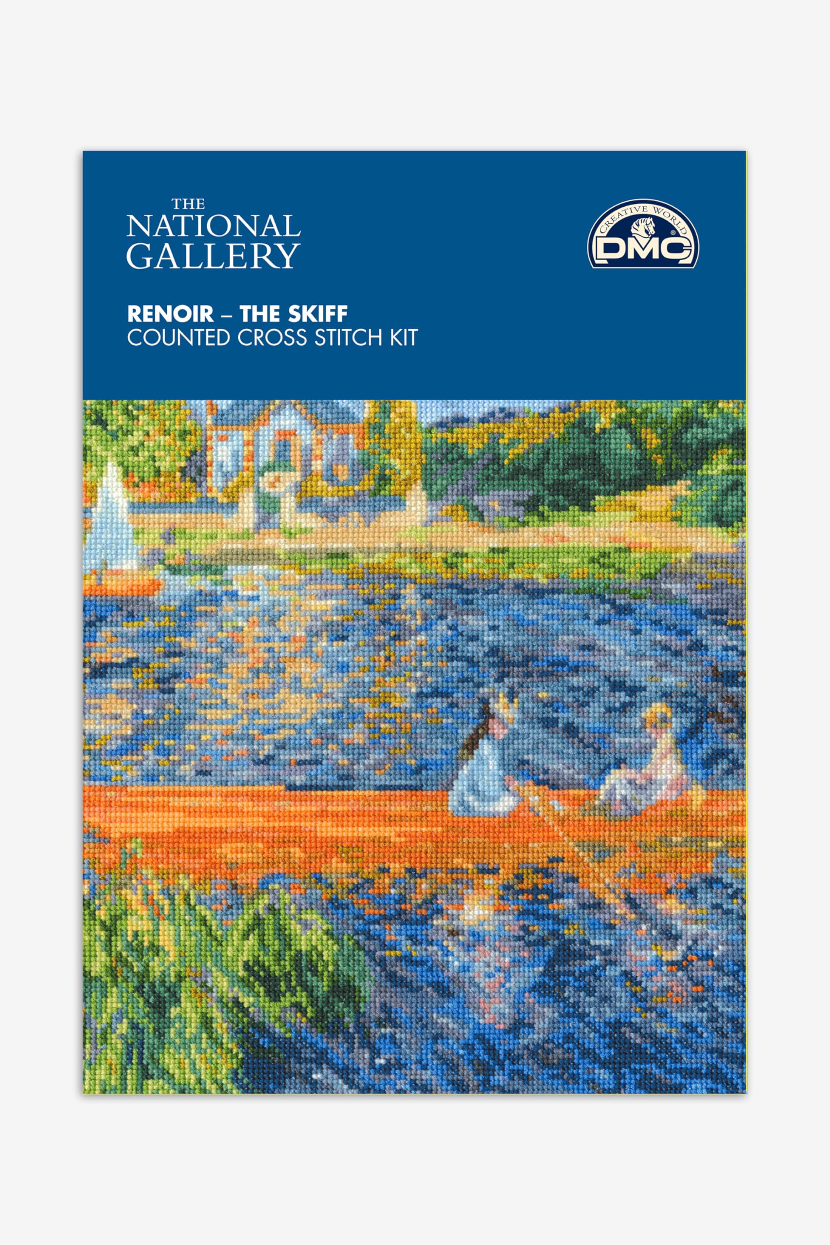 

DMC Cross Stitch Kit - The Skiff by Renoir