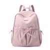 Niche Design Women's Drawstring Bow Backpack Simple Sports Backpack