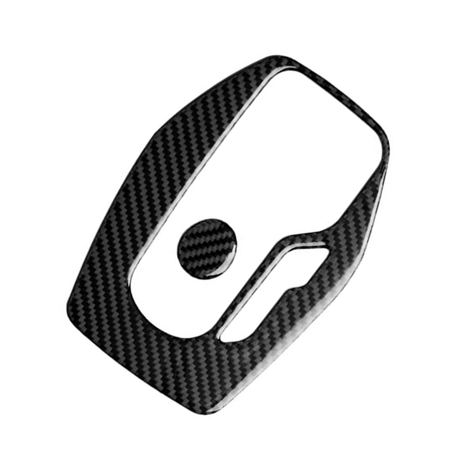 

Автомобильная центральная консоль, коробка переключения передач, отделка из углеродного волокна, крышка рычага переключения передач, наклейка, отделка, подходит для 2017 2018 2019