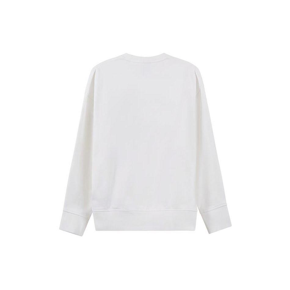 ARMANI EXCHANGE Sweatshirts Men's White Crew Neck Moderate Regular 6RZMGA-ZJ4XZ-1116