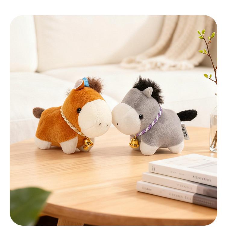 Cute Little Horse Plush Keychain Doll - Pony Bag Charm