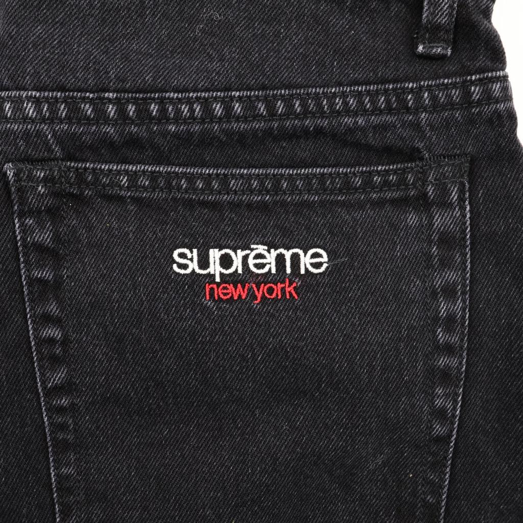 Supreme Baggy Denim Short Black