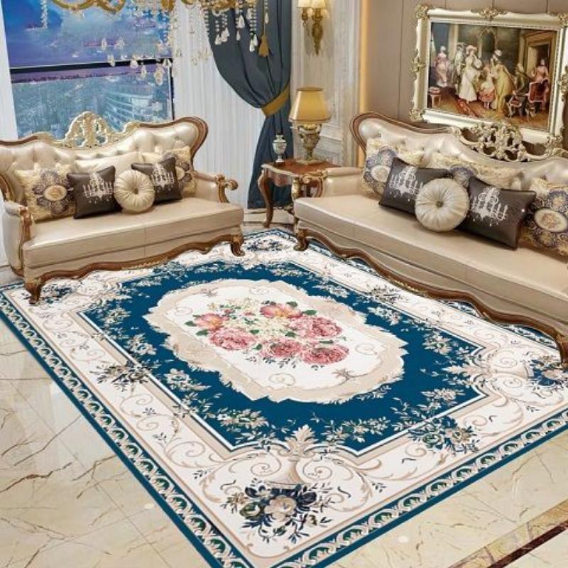 

Ковер в китайском стиле для гостиной, журнальный столик, напольный коврик в китайском стиле, кабинет, спальня, прикроватная тумбочка, украшение для дома, нескользящий напольный коврик 140*200CM