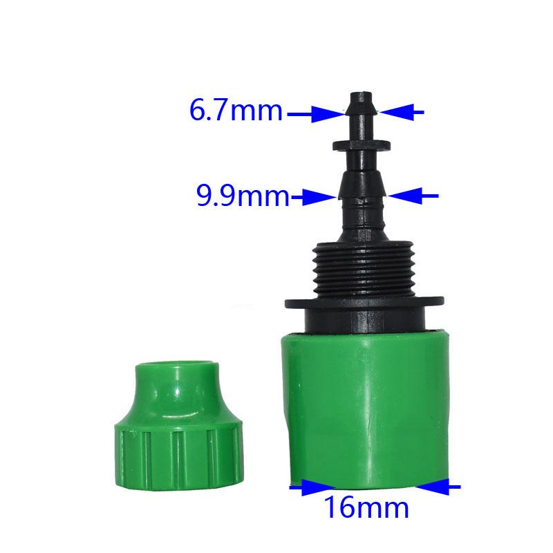 1/4 inch Garden Hose Water Quick Connector To 1/2 3/4 Male 3/8"  Hose Connector Watering 1PCS
