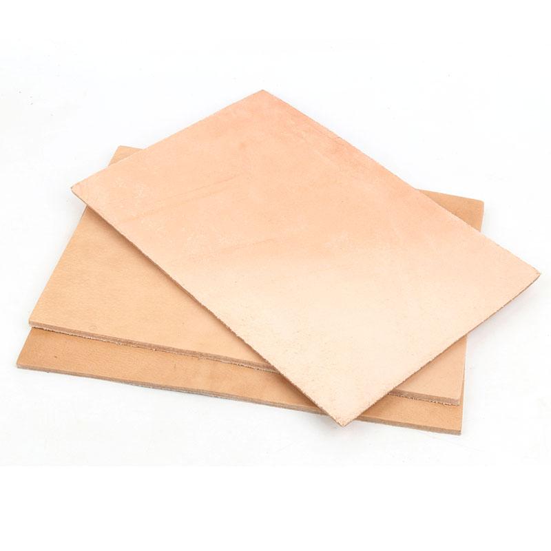 5mm thick stiff top layer buffalo vegetable tanned cowhide leather swing knife handmade DIY scabbard saddle table cushion