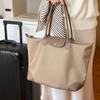 Women's 2026 Summer Canvas Tote - Large Capacity Shoulder Bag for Commuting & Travel