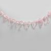 Pink Bow Ribbon Hanging Garlands Banner for Kids Boy Girl Birthday Party Wedding Decoration Baby Shower Favors Home Wall Flag
