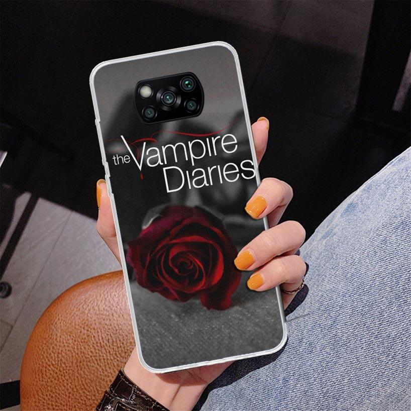 The Vampire Diaries Salvatore Phone Case For Xiaomi Poco X7 X6 X5 Pro F7 Ultra Redmi 15C 15 13C 13 12C 12 10 10A 10C 9 9A 9C 9T