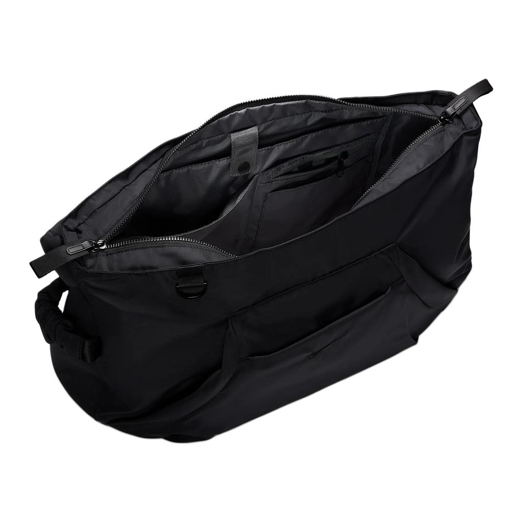 Nike 25L Simple Versatile Fashion Nylon Tote Shoulder Bag Women Bags Black HV1193-010