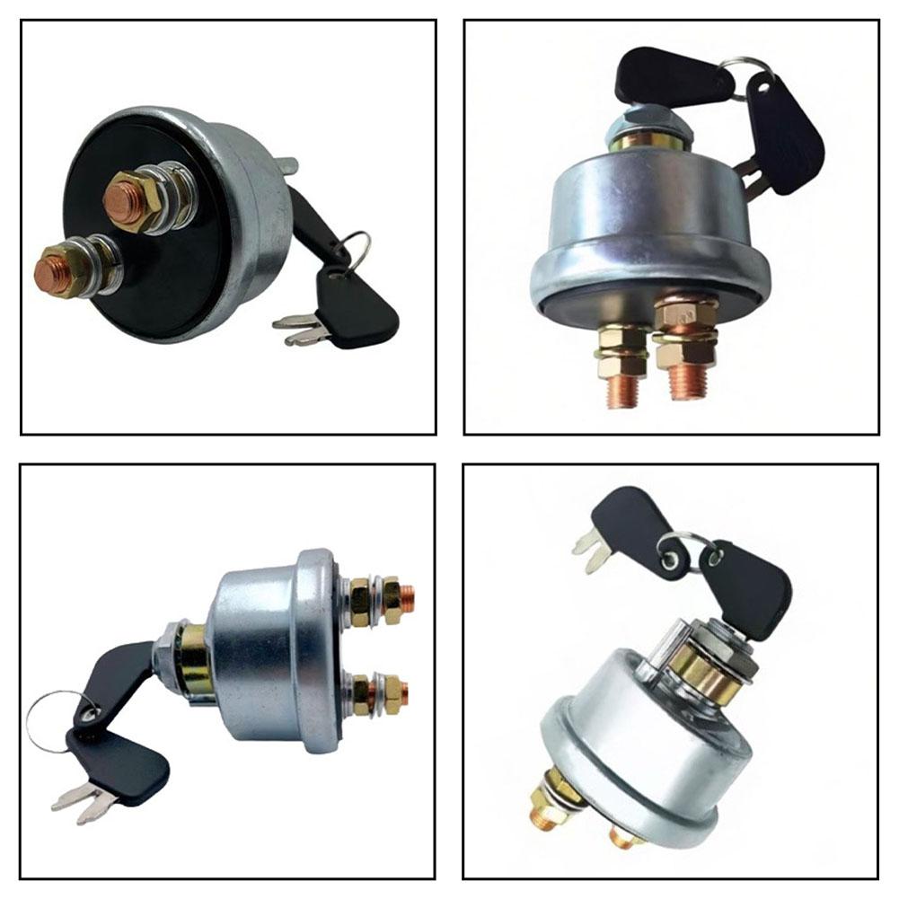 Master Disconnect Ignition Switch With 2-Keys For Caterpillar Excavators Replacement Parts For Garden Power Equipment