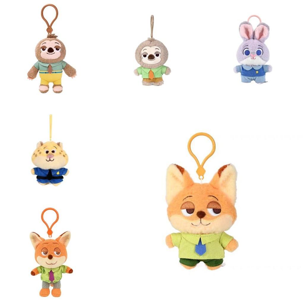 Rozkošná plyšová klíčenka Disney Zootopia Judy Hopps a Nick Wilde pro fanoušky