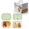 High Borosilicate Glass 2-Piece Lunch Box Set